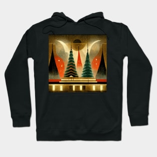 Festive Aesthetic - Art Deco Christmas Hoodie